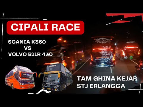 Seru🔥 STJ Erlangga vs Ghina, Liga Malam Senin Cipali Race