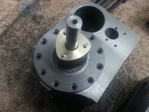 Steam Locomotive 9F Build Part 34 - Piston Rod Gland Flanges