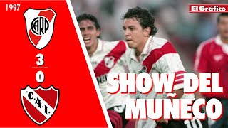 1997 APERTURA TOURNAMENT: RIVER 3 INDEPENDIENTE 0 | Gallardo scores a brace on his way to a three...
