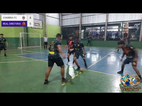 6ª CHAMPIONS TIA EVA DE FUTSAL 2025 - COIMBRA FUTSAL X REAL DIRETORIA  (FASE DE GRUPO)