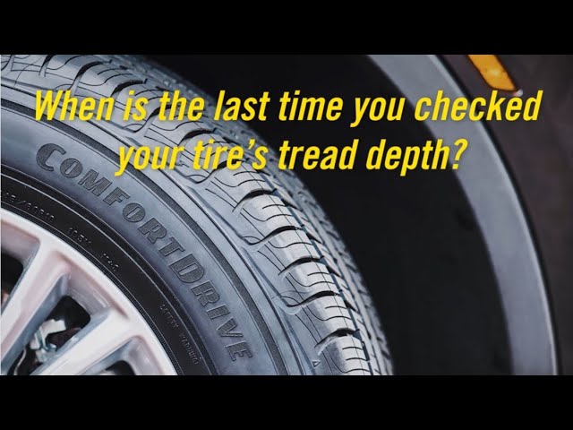 Goodyear Tire Tread Depth 