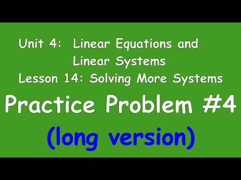 8th Grade Illustrative Mathematics: Grade 8; Unit 4; Lesson 14: Practice Problem 4 (long version)