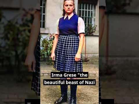 The Story Of Irma Grese The Beautiful Beast Of Nazi #shorts #facts #history