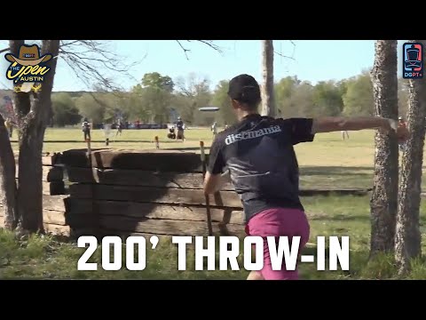 200' EAGLE THROW-IN from Kyle Klein | 2025 MVP's Open at Austin presented by Flight Factory