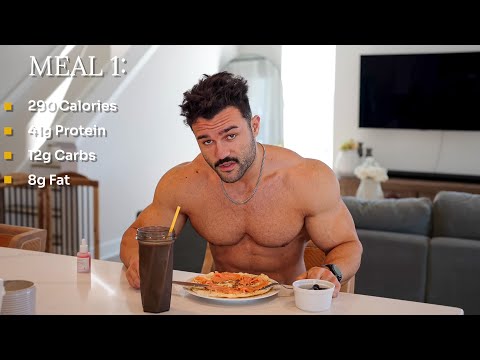 FULL DAY OF EATING IN PEAK WEEK (1700 CALORIES)