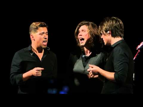 Hanson - Anthem World Tour - Singing Accapella no mics - Too Much Heaven - Pittsburgh PA