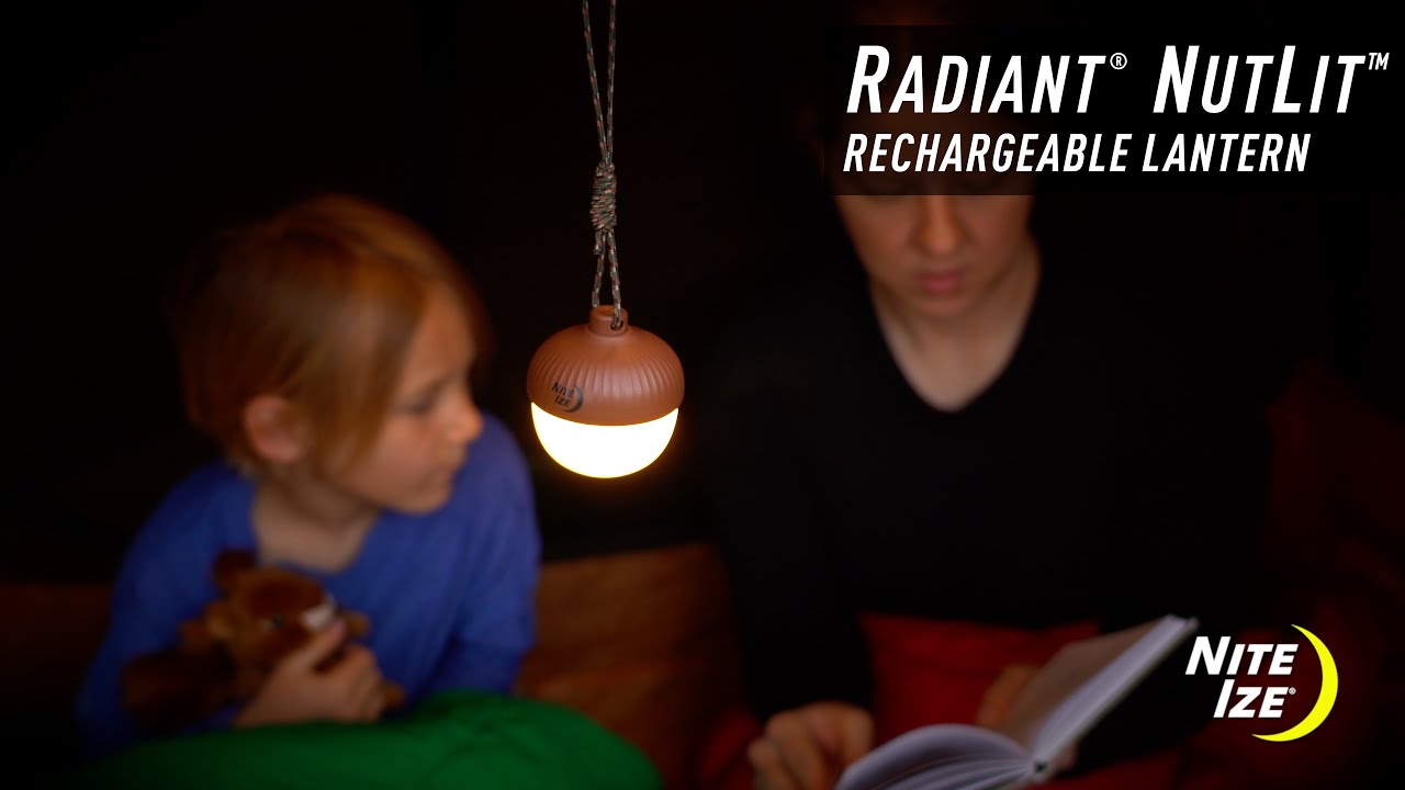 NITE IZE Radiant NutLit Rechargeable Lantern