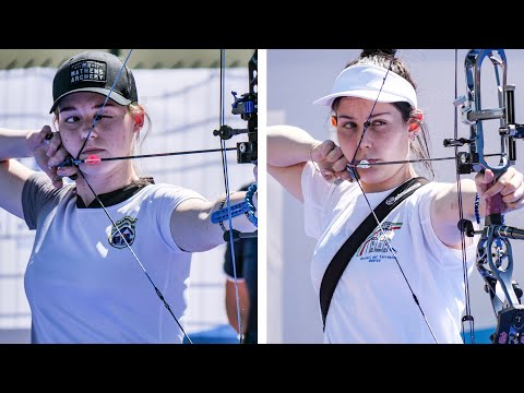 Amanda Mlinaric v Elisa Bazzichetto – compound women's gold | Veronica’s Cup 2021
