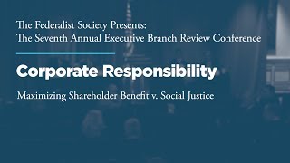 Click to play: Corporate Responsibility: Maximizing Shareholder Benefit v. Social Justice