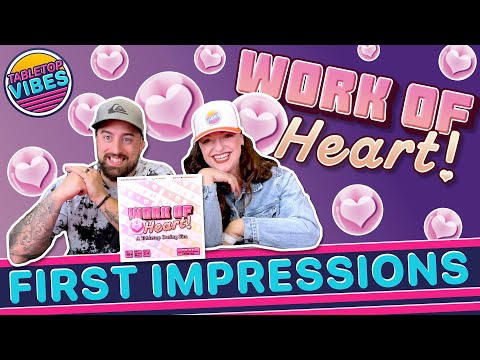 Work of Heart Board Game | First Impression Review