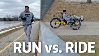 RUN vs. RIDE! Testing My AZUB Trike at Stony Creek 🚲🏃‍♂️