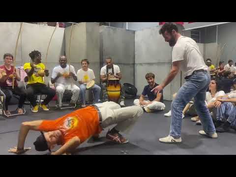 Mestre Itapuã Beiramar capoeira na Grécia 2023