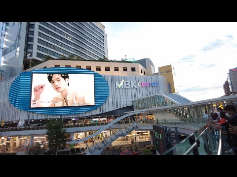 [4K] MBK Center - Trả Giá Trên Từng Cây Số Nhưng Vẫn Nườm Nượp Khách Bangkok, Tailândia.