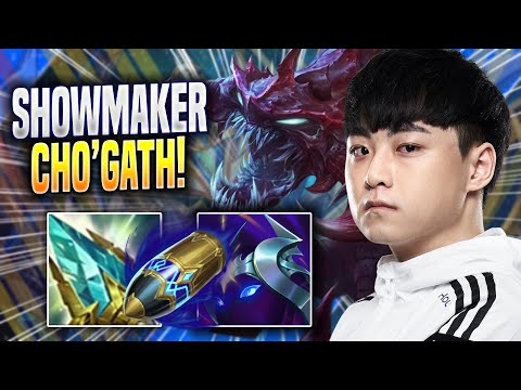SHOWMAKER TRIES NEW CHO'GATH BUILD! - DK ShowMaker Plays Cho'gath MID vs Yone! | Preseason 2023