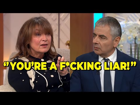 Rowan Atkinson Kicked Off Lorraine Kelly's Show After Fiery Clash