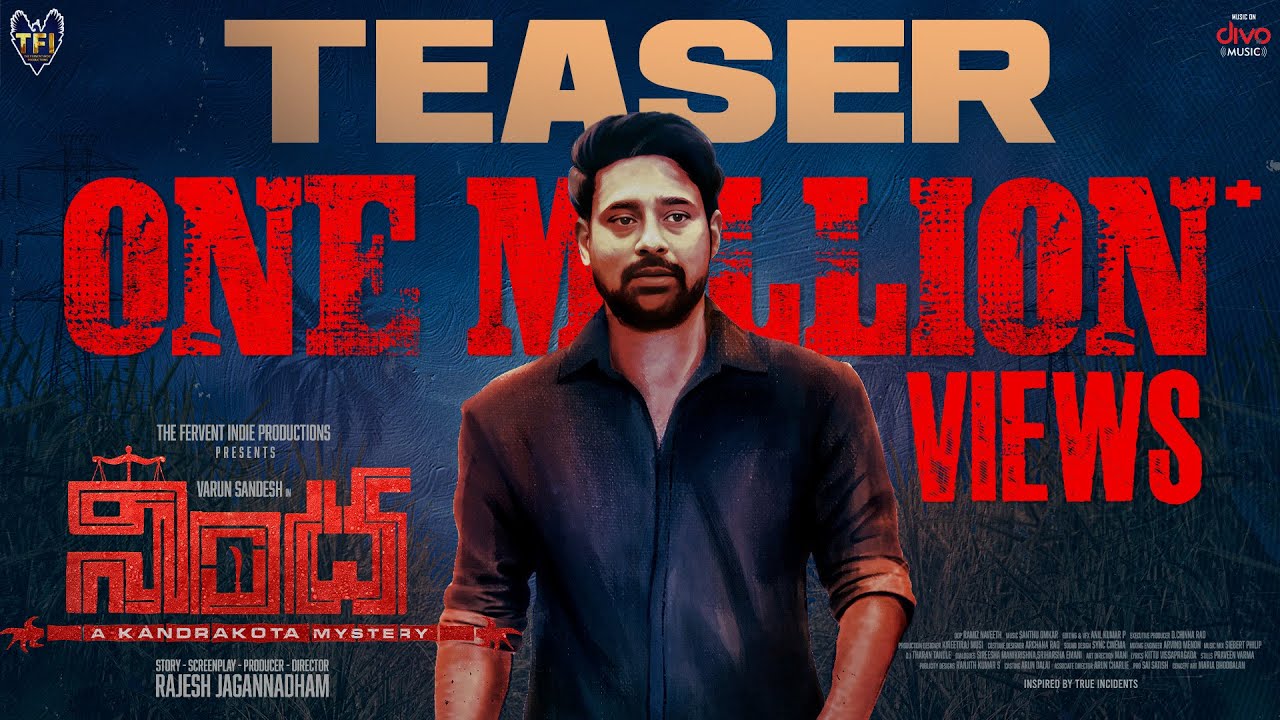 Nindha Teaser | Varun Sandesh | Rajesh Jagannadham | Santhu Omkar