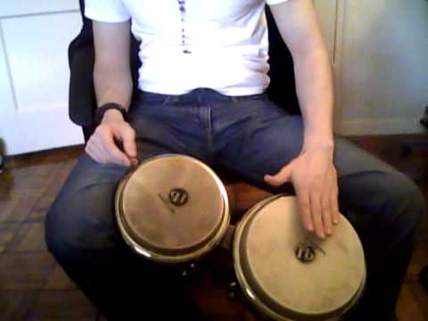 How to Play Bongos - Bongo Lesson 2 (Basic Tones) - Nate Torres