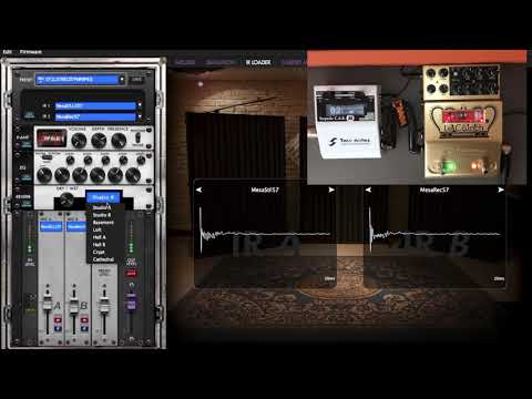 Two Notes Torpedo CAB M demo (Le Crunch direct recording, IR loader, cabsim)