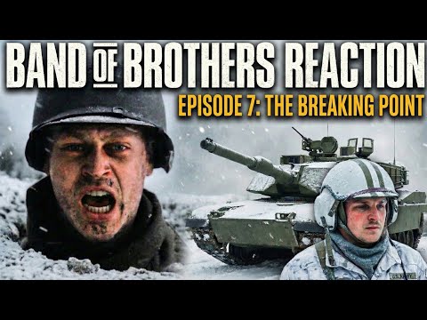 U.S. Tanker Reacts to GRIM REALITY in Band of Brothers Ep 7 | First Time Reaction - React Like Barry