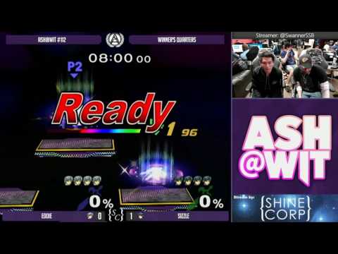 Eddie (Marth) vs Sizzle (Marth) - ASH@WIT #112 Melee Winner's Quarters