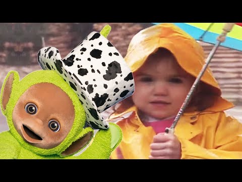 Teletubbies | Playing in the RAIN! ☔️ | Full Episodes | Videos for Kids