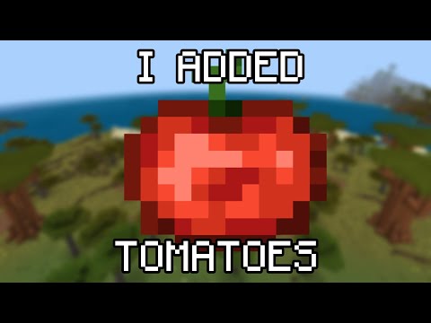 I Added Tomatoes Into Minecraft! #shorts