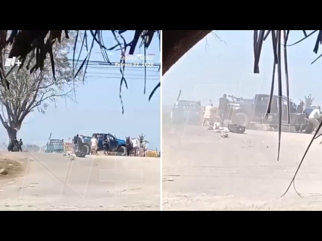 Incendios, narcobloqueos y violencia: caos en México tras la muerte del "Mencho"