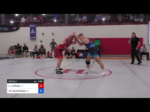 125 Kg Rr Rnd 2 - Luke Luffman, Illinois Regional Training Center-Illini WC Vs Wyatt Hendrickson,