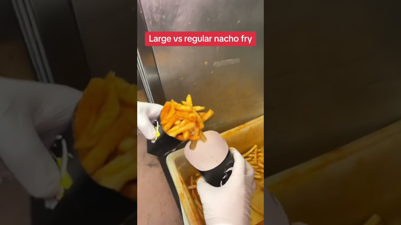 Large Nacho Fry a scam? #tacobell #food #tacofries