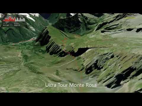 Ultra Tour Monte Rosa ∆ hiking trails ∆ 3d-trail.com/switzerland/