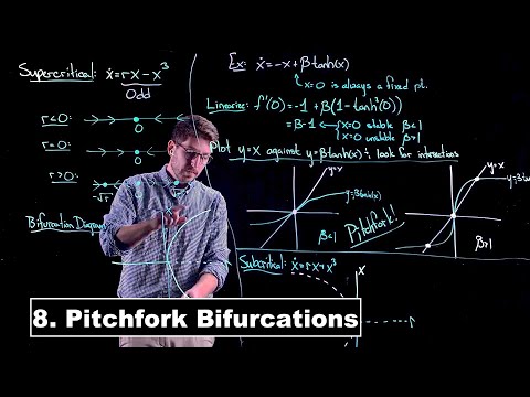 Pitchfork Bifurcations - Dynamical Systems | Lecture 8