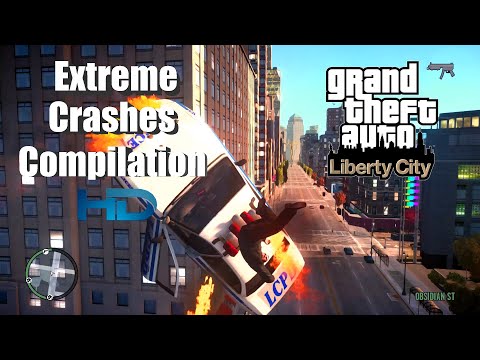 GTA IV - Brutal Crashes Compilations | GTA IV Game-play Part 6 | ATLAS Constelation
