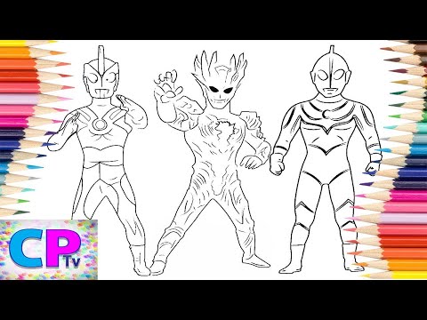 Ultraman Coloring Pages/Ultraman Ace/Ultraman Saga/Ultraman Jack/Elektronomia - Energy [NCS Release]