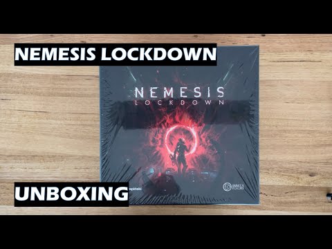 Unboxing Nemesis Lockdown (Kickstarter edition)