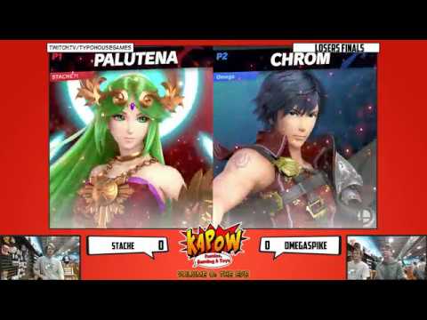 Kapow Smash December 2018 - Stache(Palutena) Vs OmegaSpike(Chrom) - Ultimate Losers Finals