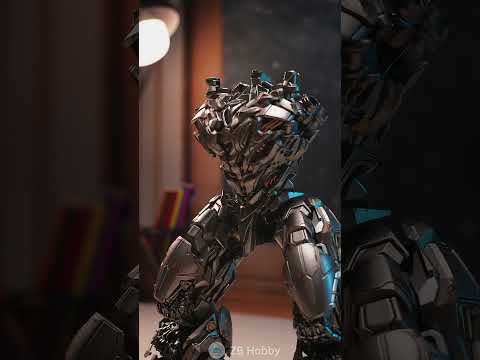 Transformers Megatron Stop motion Build#stopmotion #transformers