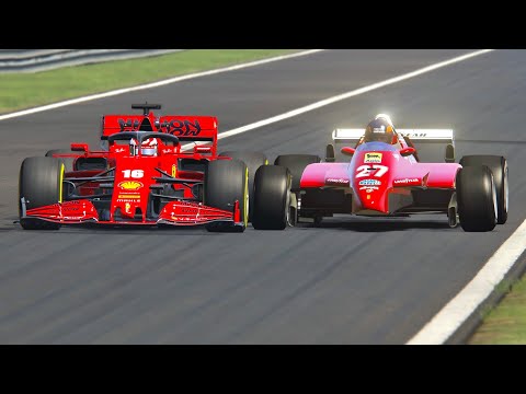 Ferrari F1 2020 vs Ferrari F1 1982 - Monza