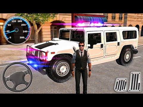 Policeman US American Police Hummer Driving: Real Driver Simulator - Best Android GamePlay