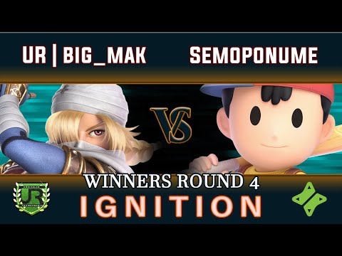 Ignition #162 WINNERS ROUND 4 - UR | big_mak (Sheik) vs Semoponume (Ness)