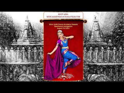 KEERTHANA'S ARANGETRAM INVITATION | KEERTHANA VENKATESH