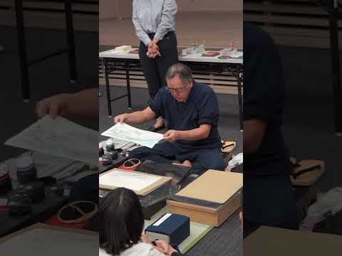 言語文化学科 【奈良大学 文学部 国文学科】「べらぼう」を先取り？体験型講義 #奈良大学 #奈良 #shorts