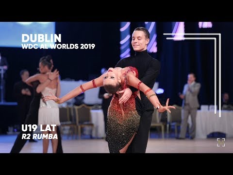 Arsen Havryshchuk - Stella Zilberberg, USA | 2019 Dublin | World U19 LAT - R2 R
