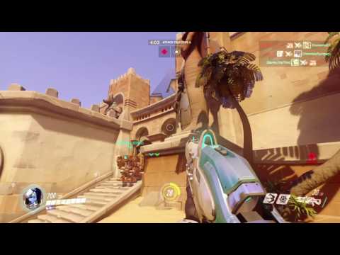 Overwatch MP gameplay: June 25, 2016 pt13 - Most One-Sided Match Ever
