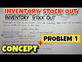 1 Inventory Stock Out Concept Problem Material Cost By Saheb Academy CA INTER