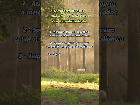 5 comportamentos que não se deve fazer com a mediunidade #shorts