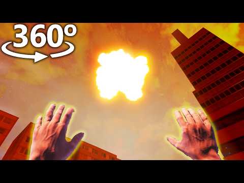 Sun EXPLOSION in 360° | VR / 4K 😧