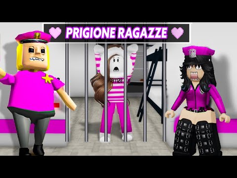 SCAPPO DA UNA PRIGIONE SOLO PER RAGAZZE SU ROBLOX!