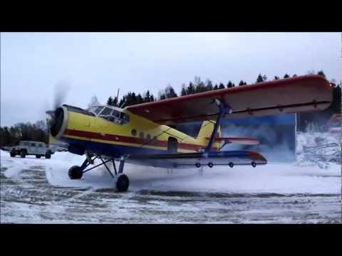 Antonov An-2 start up at Kattleberg