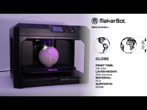 Makerbot replicator 3d printer