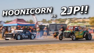 Our 2JZ RZR vs THE HOONICORN! (unreal, emotional, wild, insane, etc)